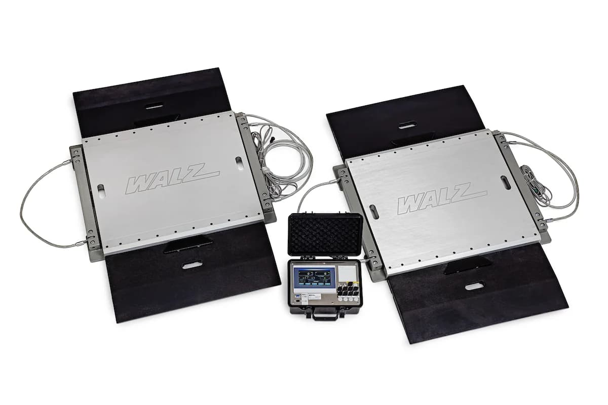 AXW-45 Portable Axle Scale System product image, from Walz Scale.